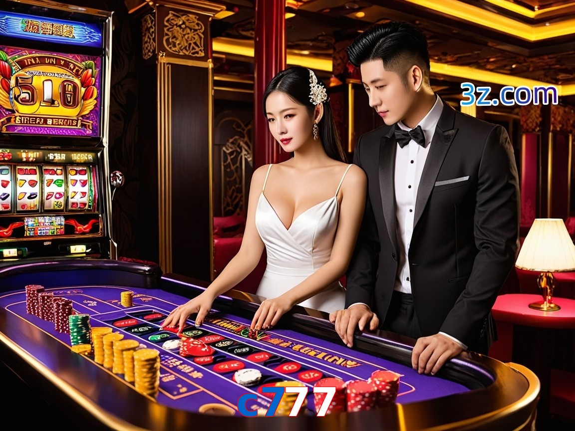 c777 cassino online com mesa de blackjack e dealer